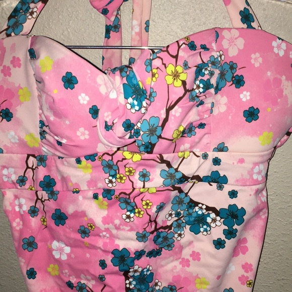 Cherry Blossom Swimsuit Size Medium - Picture 3 of 6